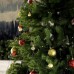 Гирлянда «Сеть» d=1.8 м с кольцом на ёлку, IP20, тёмная нить, 224 LED, 8 режимов, 220 В, свечение мульти