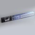 Гирлянда «Сосульки» 2.5 × 0.5 м, IP65, прозрачная нить, 288 LED, свечение синее с эффектом стекания, 12 В