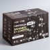 Гирлянда «Занавес» 2 × 3 м, IP44, УМС, тёмная нить, 760 LED, свечение белое, мерцание, 220 В