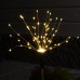 Садовый светильник на солнечной батарее «Одуванчики» 4 шт., 78 см, 320 LED, свечение тёплое белое