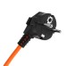 Удлинитель на катушке Luazon Lighting ЕСО, 4 розетки, 50 м, 10 А, ПВС 3х0.75 мм2, с з/к, IP 20, термовыключатель