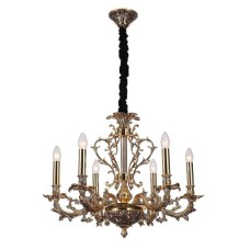 Подвесная люстра Lucia Tucci Firenze 1780.6 Antique Gold