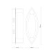 Настенный светильник Lucia Tucci Modena W172.1 Small LED320