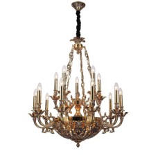 Подвесная люстра Lucia Tucci Firenze 1781.15.3 Antique Gold