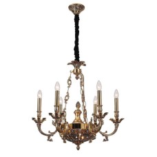Подвесная люстра Lucia Tucci Firenze 1781.6.2 Antique Gold
