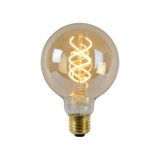Светодиодная диммируемая лампа Lucide E27 5W 2200K шар 49032/05/62