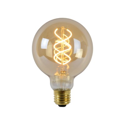 Светодиодная диммируемая лампа Lucide E27 5W 2200K шар 49032/05/62