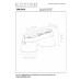 Накладной спот Lucide Trigono 09936/02/31