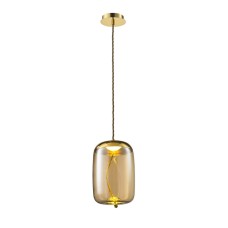 Подвесной светодиодный светильник Lumien Hall Avila LH4110/1PB-GD-AM