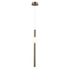 Подвесной светодиодный светильник Lumien Hall Greniya LH8023/1PA-GD-WT