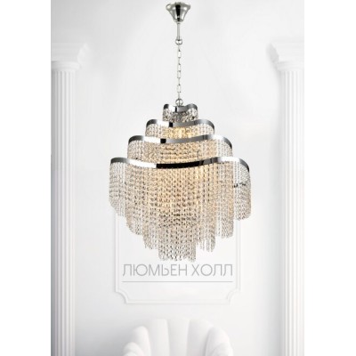 Подвесная люстра Lumien Hall Markellin LH0040/12H-NK-CL