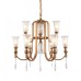 Подвесная люстра Lumina Deco Rionella LDP 8041-6+3 S.GD