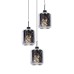 Подвесная люстра Lumina Deco Alacosmo LDP 6811-3 RD CHR