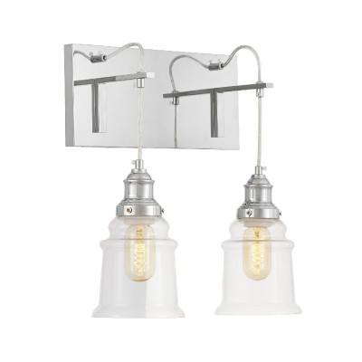 Бра Lumina Deco Moletti LDW 6844-2 CHR+PR