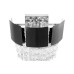 Настенный светильник Lumina Deco LDW 7045-2 BK+CHR