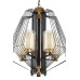 Подвесная люстра Lumina Deco Canti LDP 1244-5 BK+MD