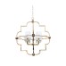 Подвесная люстра Lumina Deco Baltimore LDP 8020-4 GD+WT