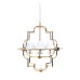 Подвесная люстра Lumina Deco Baltimore LDP 8020-4 GD+WT