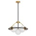 Подвесная люстра Lumina Deco Donzano LDP 8034-5 BK+WT