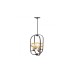 Подвесная люстра Lumina Deco Monterey LDP 1141-4 BK+MD