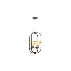 Подвесная люстра Lumina Deco Monterey LDP 1141-4 BK+MD