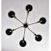 Подвесная люстра Lumina Deco Valmonti LDP D015-6 BK