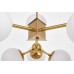 Люстра на штанге Lumina Deco Zodiak LDP 160-12 MD+WT