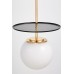 Подвесной светильник Lumina Deco Dalton LDP 7014-1 GD+BK