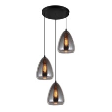 Подвесная люстра Lumina Deco Braga LDP 6841-3 GY