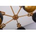 Подвесная люстра Lumina Deco Belmonti LDP D017-5 BK