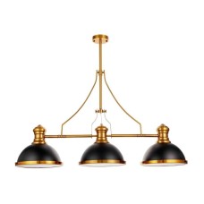 Подвесная люстра Lumina Deco Ettore LDP 710-3 BK+MD