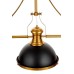 Подвесная люстра Lumina Deco Ettore LDP 710-3 BK+MD