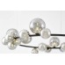 Подвесная люстра Lumina Deco LDP 7033-24 BK+GY