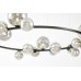 Подвесная люстра Lumina Deco LDP 7033-24 BK+GY