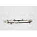 Подвесная люстра Lumina Deco LDP 7033-15 BK+CL