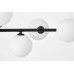 Подвесная люстра Lumina Deco LDP 7036-7 BK+WT