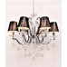 Подвесная люстра Lumina Deco Bellisica LDP 8033-6 BK