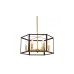 Подвесная люстра Lumina Deco Lorton LDP 1142-6 BK+MD