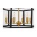 Подвесная люстра Lumina Deco Lorton LDP 1142-6 BK+MD