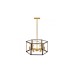 Подвесная люстра Lumina Deco Lorton LDP 1142-6 BK+MD