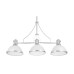 Подвесная люстра Lumina Deco Ettore LDP 710-3 WT+CHR