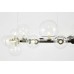 Подвесная люстра Lumina Deco LDP 7033-24 BK+CL