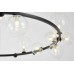 Подвесная люстра Lumina Deco LDP 7033-24 BK+CL