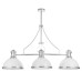 Подвесная люстра Lumina Deco Ettore LDP 710-3 WT+CHR