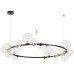 Подвесная люстра Lumina Deco LDP 7033-24 BK+CL