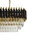 Подвесная люстра Lumina Deco Mazini LDP 6003-800-PR BK+F.GD