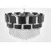 Подвесная люстра Lumina Deco LDP 7045-600 BK+CHR