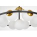 Подвесная люстра Lumina Deco Donzano LDP 8034-9 BK+WT