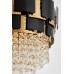 Подвесная люстра Lumina Deco LDP 7045-600 BK+GD