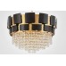 Подвесная люстра Lumina Deco LDP 7045-600 BK+GD